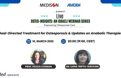 Webinar Goal-Directed Treatment for Osteoporosis & Updates on Anabolic Therapies | 10.3.2025